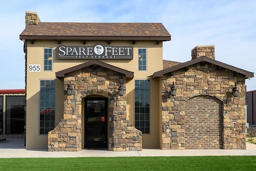 Spare Feet Self Storage - Odessa storage facility exterior view